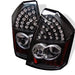Spyder Auto 5000934 LED Tail Lights; Uses Stock Bulbs; Pair; Black; - Truck Part Superstore