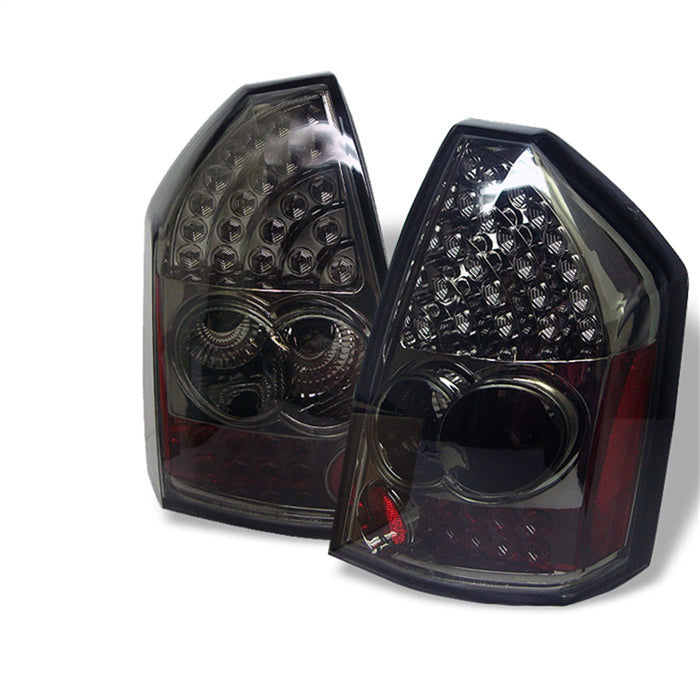 Spyder Auto 5000972 LED Tail Lights; Uses Stock Bulbs; Pair; Smoke; - Truck Part Superstore