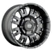 Pro Comp Alloy Wheels 5001-6883 Series 5001 16x8 with 6 on 5.5 Bolt Pattern 4.5 Backspace Satin Black Finish Pro Comp Alloy Wheels - Truck Part Superstore