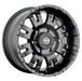 Pro Comp Alloy Wheels 5001-6883 Series 5001 16x8 with 6 on 5.5 Bolt Pattern 4.5 Backspace Satin Black Finish Pro Comp Alloy Wheels - Truck Part Superstore