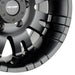 Pro Comp Alloy Wheels 5001-6883 Series 5001 16x8 with 6 on 5.5 Bolt Pattern 4.5 Backspace Satin Black Finish Pro Comp Alloy Wheels - Truck Part Superstore