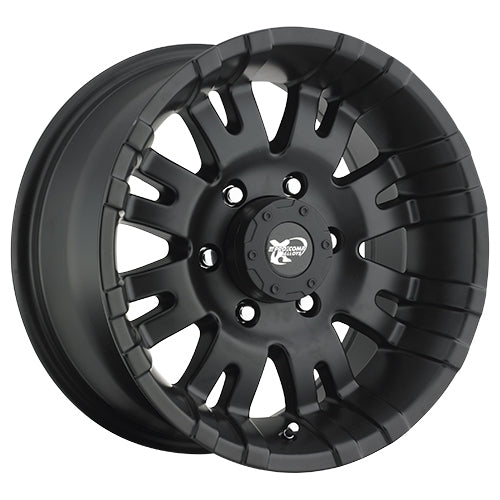 Pro Comp Alloy Wheels 5001-7883 Series 5001 17x8 with 6 on 5.5 Bolt Pattern 4.5 Backspace Satin Black Finish Pro Comp Alloy Wheels - Truck Part Superstore