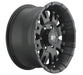 Pro Comp Alloy Wheels 5001-7883 Series 5001 17x8 with 6 on 5.5 Bolt Pattern 4.5 Backspace Satin Black Finish Pro Comp Alloy Wheels - Truck Part Superstore