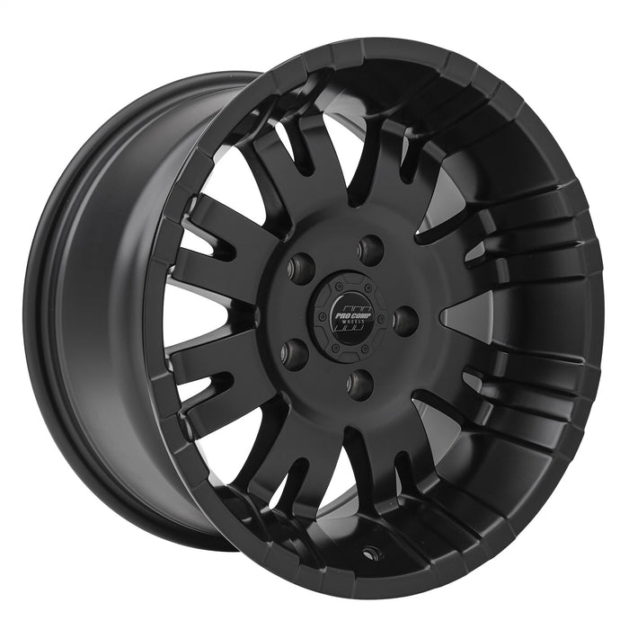 Pro Comp Alloy Wheels 5001-7985 Series 5001 17x9 with 5 on 5.5 Bolt Pattern 4.75 Backspace Satin Black Finish Pro Comp Alloy Wheels - Truck Part Superstore