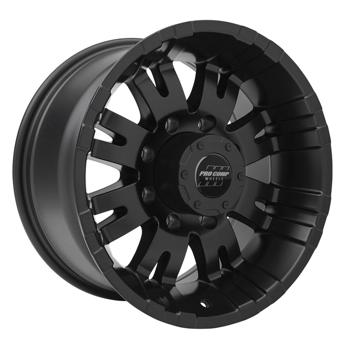 Pro Comp Alloy Wheels 5001-89582 Series 5001 18x9.5 with 8 on 6.5 Bolt Pattern 4.5 Backspace Satin Black Finish Pro Comp Alloy Wheels - Truck Part Superstore