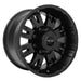 Pro Comp Alloy Wheels 5001-89582 Series 5001 18x9.5 with 8 on 6.5 Bolt Pattern 4.5 Backspace Satin Black Finish Pro Comp Alloy Wheels - Truck Part Superstore