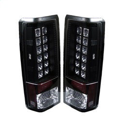 Spyder Auto 5001023 LED Tail Lights; Uses Stock Bulbs; Pair; Black; - Truck Part Superstore