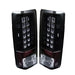 Spyder Auto 5001023 LED Tail Lights; Uses Stock Bulbs; Pair; Black; - Truck Part Superstore