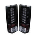 Spyder Auto 5001023 LED Tail Lights; Uses Stock Bulbs; Pair; Black; - Truck Part Superstore