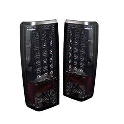 Spyder Auto 5001054 LED Tail Lights; Uses Stock Bulbs; Pair; Smoke; - Truck Part Superstore