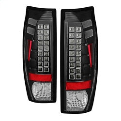 Spyder Auto 5001061 LED Tail Lights; Uses Stock Bulbs; Pair; Black; - Truck Part Superstore