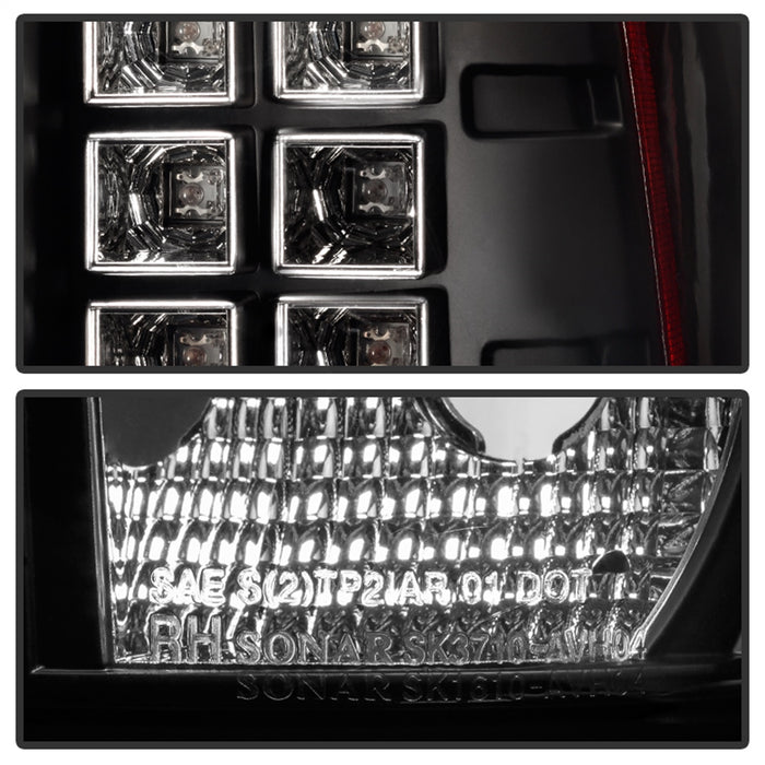 Spyder Auto 5001061 LED Tail Lights; Uses Stock Bulbs; Pair; Black; - Truck Part Superstore