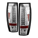 Spyder Auto 5001078 LED Tail Lights; Uses Stock Bulbs; Pair; Chrome; - Truck Part Superstore
