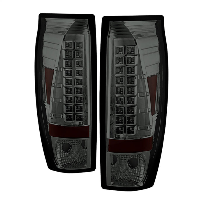 Spyder Auto 5001085 LED Tail Lights; Uses Stock Bulbs; Pair; Smoke; - Truck Part Superstore