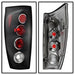Spyder Auto 5001108 Euro Style Tail Lights; Uses Stock Bulbs; Pair; Black; - Truck Part Superstore