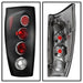 Spyder Auto 5001108 Euro Style Tail Lights; Uses Stock Bulbs; Pair; Black; - Truck Part Superstore