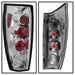 Spyder Auto 5001115 Euro Style Tail Lights; Uses Stock Bulbs; Pair; Chrome; - Truck Part Superstore