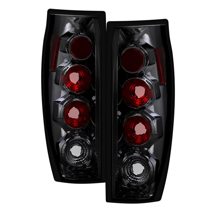 Spyder Auto 5001139 Euro Style Tail Lights; Uses Stock Bulbs; Pair; Smoke; - Truck Part Superstore
