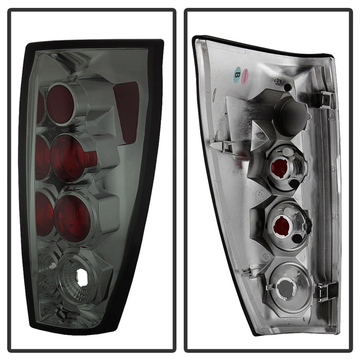 Spyder Auto 5001139 Euro Style Tail Lights; Uses Stock Bulbs; Pair; Smoke; - Truck Part Superstore