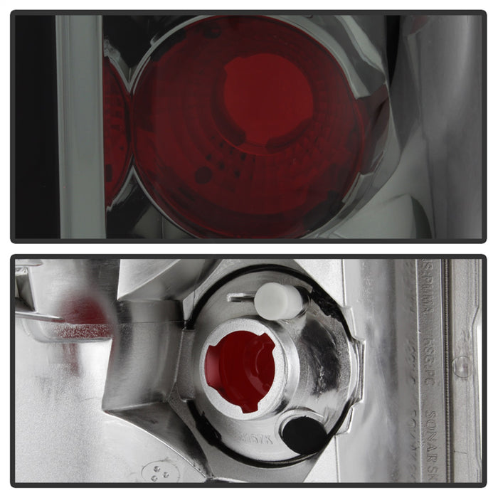 Spyder Auto 5001139 Euro Style Tail Lights; Uses Stock Bulbs; Pair; Smoke; - Truck Part Superstore