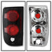Spyder Auto 5001146 Euro Style Tail Lights; Uses Stock Bulbs; Pair; Black; - Truck Part Superstore