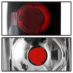 Spyder Auto 5001146 Euro Style Tail Lights; Uses Stock Bulbs; Pair; Black; - Truck Part Superstore