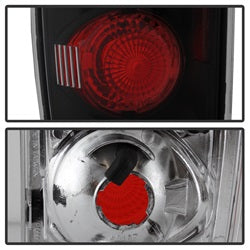 Spyder Auto 5001146 Euro Style Tail Lights; Uses Stock Bulbs; Pair; Black; - Truck Part Superstore