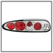 Spyder Auto 5001207 Euro Style Tail Lights; Uses Stock Bulbs; Pair; Chrome; - Truck Part Superstore
