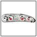 Spyder Auto 5001207 Euro Style Tail Lights; Uses Stock Bulbs; Pair; Chrome; - Truck Part Superstore