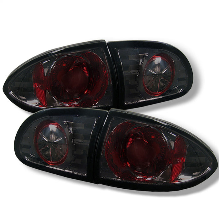 Spyder Auto 5001276 Euro Style Tail Lights; Uses Stock Bulbs; Pair; Smoke; - Truck Part Superstore