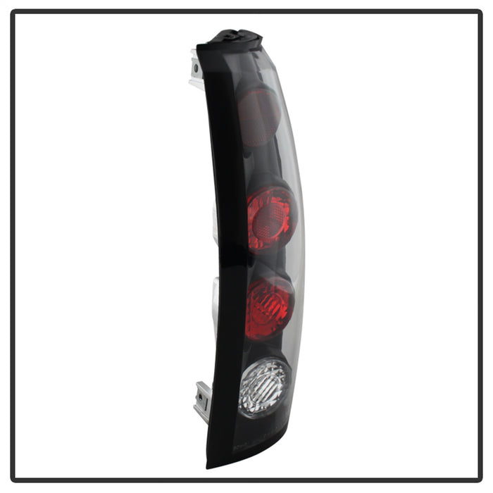 Spyder Auto 5001283 Euro Style Tail Lights; Uses Stock Bulbs; Pair; Black; - Truck Part Superstore
