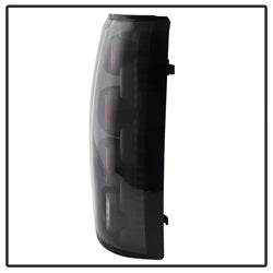 Spyder Auto 5001283 Euro Style Tail Lights; Uses Stock Bulbs; Pair; Black; - Truck Part Superstore