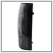 Spyder Auto 5001283 Euro Style Tail Lights; Uses Stock Bulbs; Pair; Black; - Truck Part Superstore