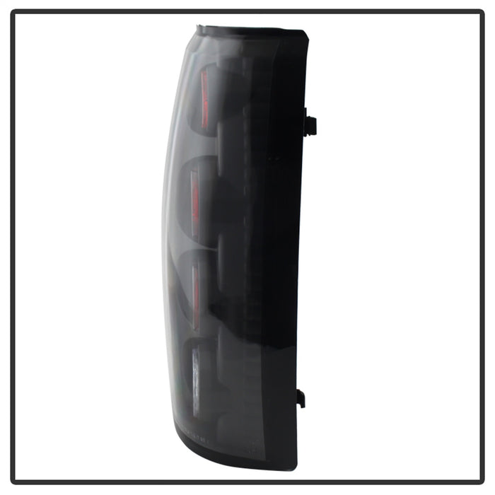 Spyder Auto 5001283 Euro Style Tail Lights; Uses Stock Bulbs; Pair; Black; - Truck Part Superstore