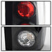 Spyder Auto 5001283 Euro Style Tail Lights; Uses Stock Bulbs; Pair; Black; - Truck Part Superstore