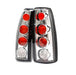 Spyder Auto 5001290 Euro Style Tail Lights; Uses Stock Bulbs; Pair; Chrome; - Truck Part Superstore