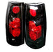 Spyder Auto 5001320 Euro Style Tail Lights; Uses Stock Bulbs; Pair; G2 Version; Black; - Truck Part Superstore