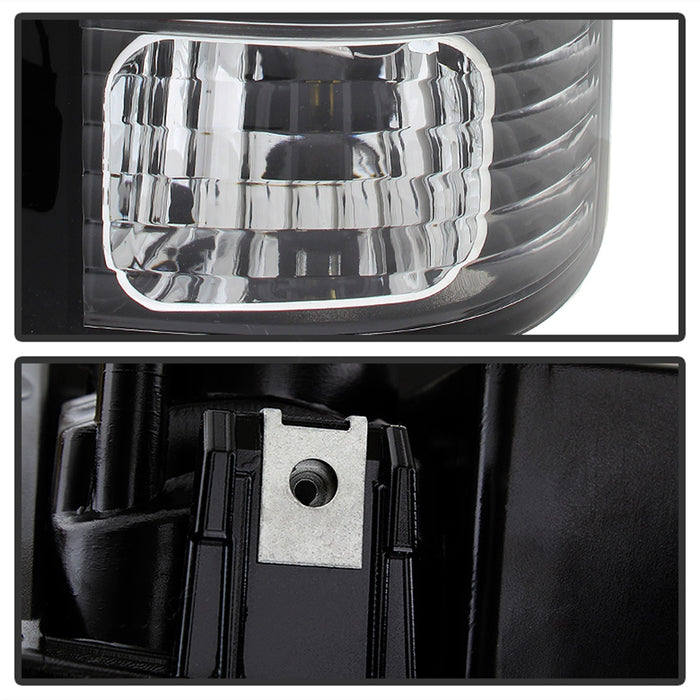 Spyder Auto 5001351 LED Tail Lights; Uses Stock Bulbs; 16 LED; Pair; Black; - Truck Part Superstore
