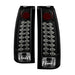 Spyder Auto 5001351 LED Tail Lights; Uses Stock Bulbs; 16 LED; Pair; Black; - Truck Part Superstore