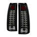 Spyder Auto 5001351 LED Tail Lights; Uses Stock Bulbs; 16 LED; Pair; Black; - Truck Part Superstore