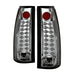 Spyder Auto 5001368 LED Tail Lights; Uses Stock Bulbs; 16 LED; Pair; Chrome; - Truck Part Superstore