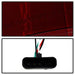 Spyder Auto 5001382 LED Tail Lights; Uses Stock Bulbs; Pair; Red/Smoke; - Truck Part Superstore
