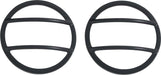 Kentrol 50014 Jeep JK Fog Light Cover Pair 07-18 Wrangler JK Powdercoat Black Kentrol - Truck Part Superstore