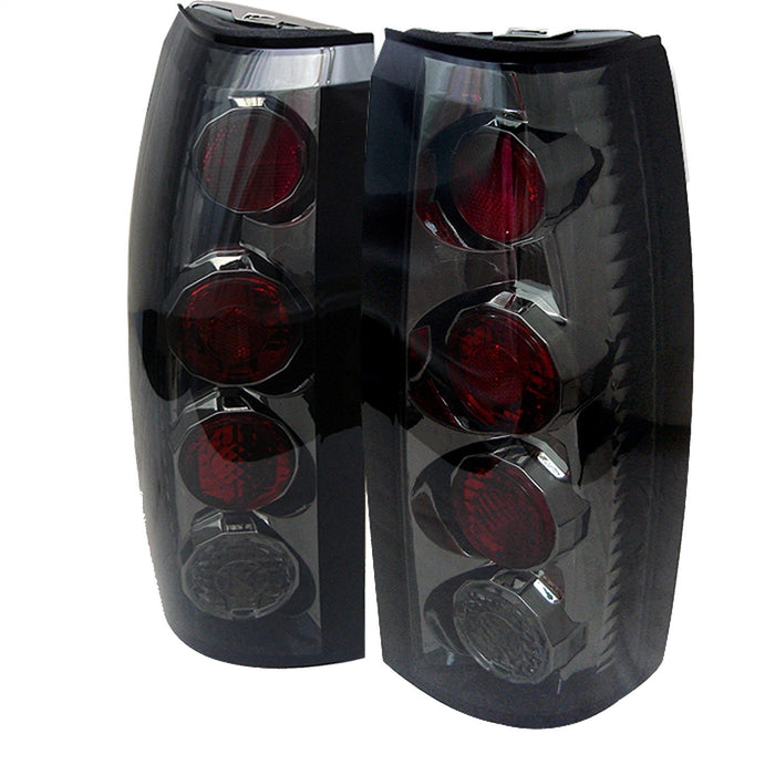 Spyder Auto 5001405 Euro Style Tail Lights; Uses Stock Bulbs; Pair; Smoke; - Truck Part Superstore