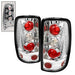 Spyder Auto 5001481 Euro Style Tail Lights; Uses Stock Bulbs; Pair; Chrome; - Truck Part Superstore