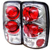 Spyder Auto 5001504 Euro Style Tail Lights; Uses Stock Bulbs; Pair; Chrome; - Truck Part Superstore