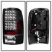 Spyder Auto 5001528 LED Tail Lights; Uses Stock Bulbs; Pair; Black; - Truck Part Superstore