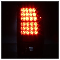 Spyder Auto 5001528 LED Tail Lights; Uses Stock Bulbs; Pair; Black; - Truck Part Superstore