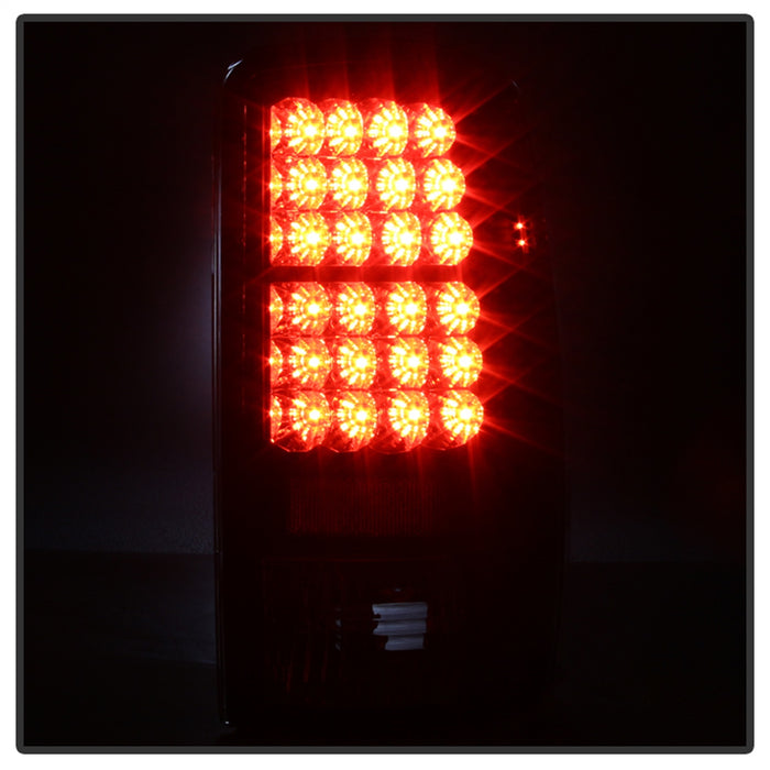 Spyder Auto 5001528 LED Tail Lights; Uses Stock Bulbs; Pair; Black; - Truck Part Superstore