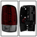Spyder Auto 5001559 LED Tail Lights; Uses Stock Bulbs; Pair; Red/Smoke; - Truck Part Superstore